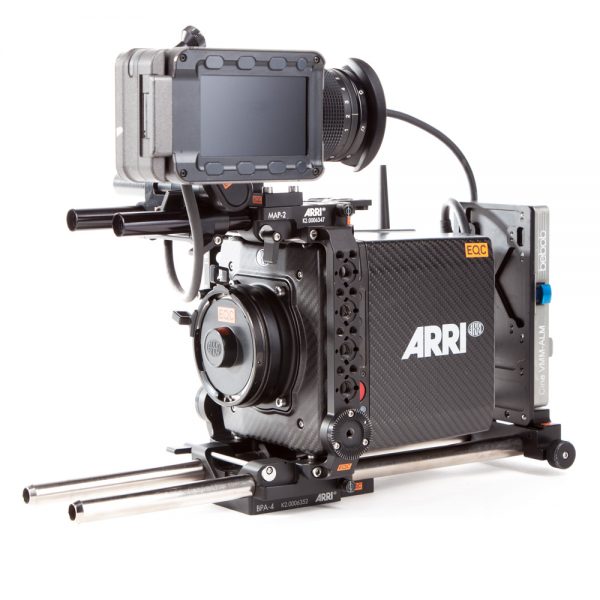 ARRI ALEXA Mini ist eine kompakte Kamera mit Carbon-Gehäuse und Open-Gate-Aufzeichnung in 4:3 und ARRIRAW.