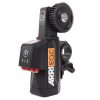 ARRI cforce mini Motoreinheit, ein kompakter Objektivmotor mit zwei LBUS-Anschlüssen für bis zu vier Motoren.