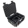 Leichtes, modulares Klemm-Kompendium mit zwei Objektivklemmadaptern, auch für Gimbal- und Drohnenaufnahmen geeignet. ARRI LMB 4x5 3-Stage Klemm-Kompendium, eine leichte Matte Box mit drei Filterstufen und Sonnenblende.