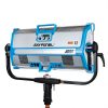 Vollständig abstimmbares LED-Softlight für weiches, gleichmäßiges Licht mit hoher Farbgenauigkeit (CRI 95). ARRI SkyPanel S60-C, LED-Softlight mit stufenloser Dimmung von 0 bis 100 Prozent und CRI 95.