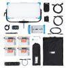 Vollständig abstimmbares LED-Softlight für weiches, gleichmäßiges Licht mit hoher Farbgenauigkeit (CRI 95). ARRI SkyPanel S60-C, LED-Softlight mit umfangreichem Zubehörpaket aus Kabeln und Diffusoren.