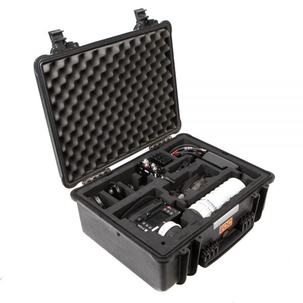 ARRI WCU-4 Funkschärfe Set, drahtlose 3-Achsen-Handeinheit im gepolsterten Hartschalenkoffer.