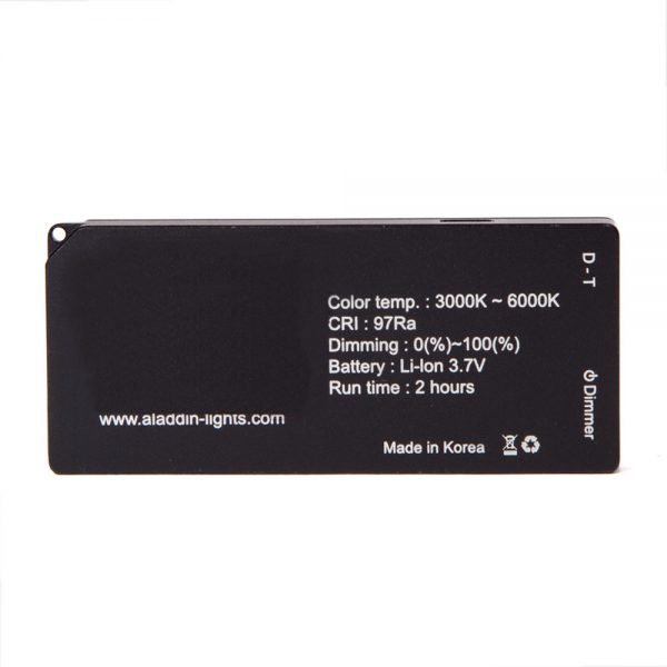 Aladdin Eye Lite Bi-Color-LED-Mini-Leuchte mit Farbtemperatur 3000 bis 6000 K und CRI 98.