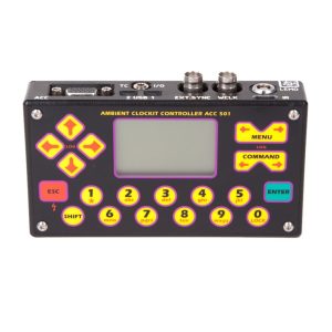 Ambient Clockit Master Controller ACC501 zur Jam-Synchronisation mehrerer Lockit-Boxen per Infrarot.
