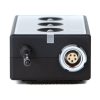 Timecode-Generator mit Echtzeituhr und Ein-Tasten-Synchronisation für DSLR- und Kleinkameras. Ambient NanoLockit Timecode-Generator im Streichholzschachtel-Format mit 35 Stunden Akkulaufzeit.