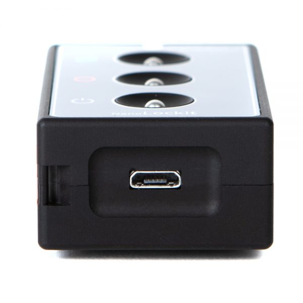 Ambient NanoLockit Timecode-Generator im Streichholzschachtel-Format mit 35 Stunden Akkulaufzeit.