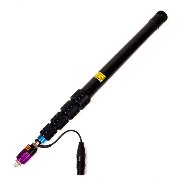 Ambient QXS550-CCMI Tonangel mit internem XLR-Kabel und 50 bis 195 cm Auszugslänge.