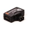 Ermöglicht die gleichzeitige Versorgung eines D-Tap-Verbrauchers und eines USB-Geräts aus einem V-Mount-Akku. Andoer D-Tap-Adapter mit zusätzlichem USB-Ausgang für 5 Volt aus einem V-Mount-Akku.