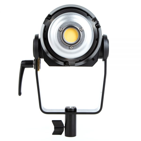 Aputure Light Storm LS C120d II geräuschlose Tageslicht-LED-Leuchte mit 5500 K und 18 dB leisem Lüfter.