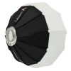 Aputure Lantern Softbox mit 66 Zentimetern Durchmesser und 270 Grad Abstrahlwinkel.