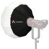 Aputure Lantern Softbox mit einem Lichtverlust von nur einer Blendenstufe bei 270° Streuung.