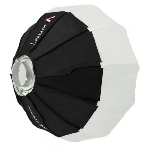 Aputure Lantern Softbox mit 66 Zentimetern Durchmesser und 270 Grad Abstrahlwinkel.