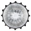 Der Deflektor verteilt das Licht der Leuchte gleichmäßiger im Inneren der Softbox. Aputure Light Dome II Softbox 88cm mit Deflektor-Baffle zur zusätzlichen Lichtstreuung.