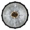 Der Deflektor verteilt das Licht der Leuchte gleichmäßiger im Inneren der Softbox. Aputure Light Dome Mini II Softbox 55cm mit Deflektor zur gleichmäßigeren Lichtstreuung.