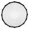 Der umkehrbare Diffusor sorgt für eine weiche, gleichmäßige Ausleuchtung. Aputure Light Dome Mini II Softbox 55cm mit umkehrbarem Diffusor für weiches Licht.