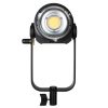 COB-LED-Leuchte mit vom Gehäuse getrenntem Controller, Dimmung 0 bis 100 % und kabelloser Fernbedienung mit 100 m Reichweite. Aputure Light Storm LS C300d II geräuschlose LED-Tageslichtleuchte mit 5500 K und CRI/TLCI-Wert von 96.