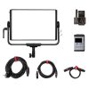 Flächenleuchte mit CCT- und HSI-Modus, 300 Filter-Voreinstellungen und Steuerung per DMX, Bluetooth oder Sidus-Link-App. Aputure Nova P300c RGBWW-LED-Flächenleuchte mit Farbtemperaturbereich 2000 bis 10.000 K und 120° Abstrahlwinkel.