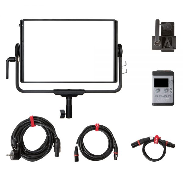 Aputure Nova P300c RGBWW-LED-Flächenleuchte mit Farbtemperaturbereich 2000 bis 10.000 K und 120° Abstrahlwinkel.