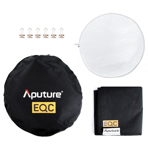 Aputure Space Light Zylinder-Softbox mit 72 cm Höhe, 45 cm Durchmesser und Bowens-Frontzubehöraufnahme.