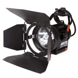 ARRI Arrisun 2 200W HMI Lampe, ein Tageslicht-HMI-PAR-Scheinwerfer mit auswechselbaren Streuscheiben.