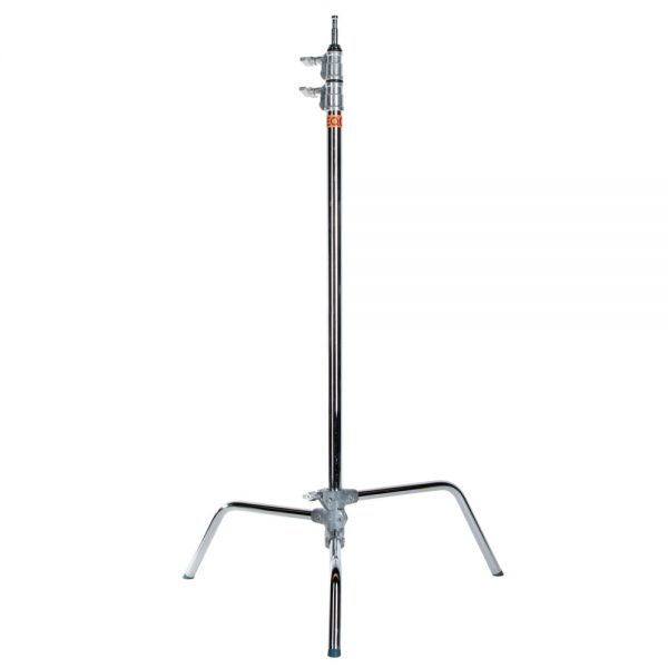 Avenger A2033L C-Stand 40 Zoll aus verchromtem Stahl mit einer Arbeitshöhe bis 328 cm.