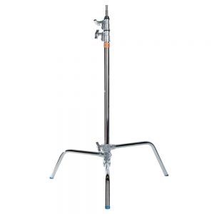 Avenger A2025L C-Stand 30 Zoll aus verchromtem Stahl mit 10 kg maximaler Nutzlast.