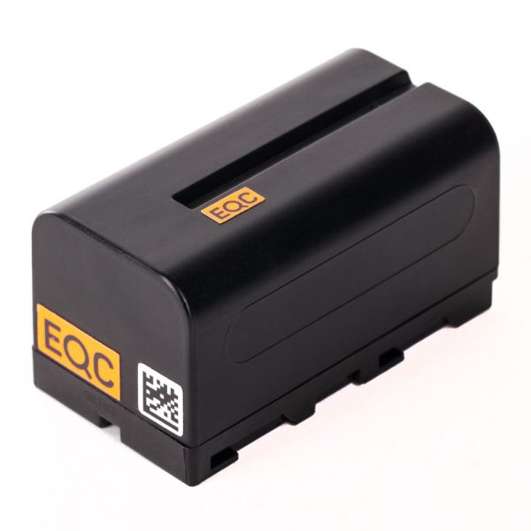 Lithium-Ionen-Akku im Format Sony NP-F750 mit 7,4 Volt und 5200 mAh Kapazität für Kameras und Monitore.