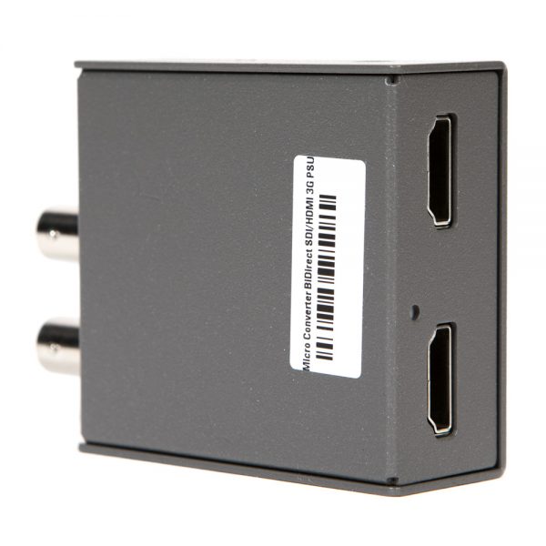 Blackmagic Design BiDirectional 3G SDI/HDMI Micro Converter mit automatischer Erkennung von SD und HD.