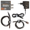 Wandelt gleichzeitig SDI in HDMI und umgekehrt, mit Auflösungen bis 1080p60 bei HDMI. Blackmagic Design BiDirectional 3G SDI/HDMI Micro Converter im Set mit Netzteil und Anschlusskabeln.