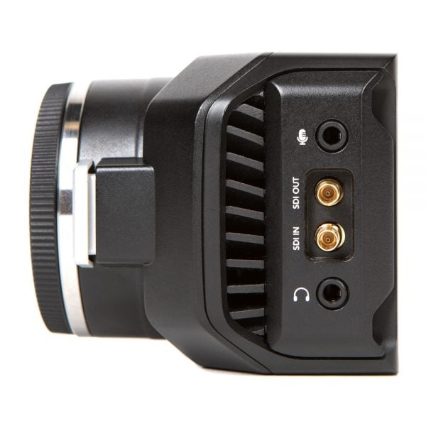 Blackmagic Micro Studio Camera 4K, Studiokamera mit 6G-SDI-Ausgang und Fernsteuerung über ATEM-Bildmischer.