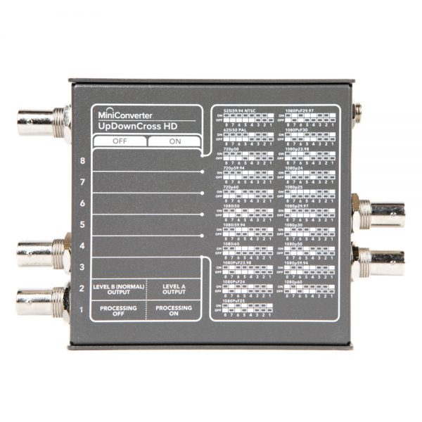 Blackmagic Design Mini Converter UpDownCross HD Konverter für 3G/HD/SD-SDI Up-, Down- und Cross-Konvertierung bis 1080p60.