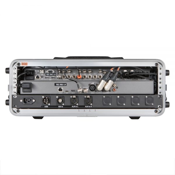 Blackmagic Design Mobile Live Recording Unit 4K Recorder mit HyperDeck Studio Pro 2 für Ultra-HD-Aufzeichnung bis 2160p30.