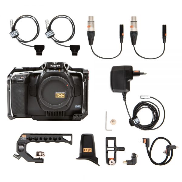 Blackmagic Design Pocket Cinema Camera 6K Pro Cine-Kamera mit Super-35-Sensor, PL-Mount und eingebauten ND-Filtern.