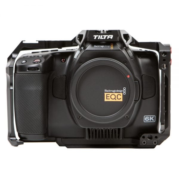 Blackmagic Design Pocket Cinema Camera 6K Pro Cine-Kamera mit Super-35-Sensor, PL-Mount und eingebauten ND-Filtern.