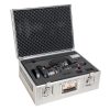 Zoom-Objektiv für Super-35-Aufnahmen, per Zoomwippe und Focus-Demand steuerbar, inklusive Transportkoffer. Canon CN10x25 25-250mm T2.95 Cine-Servo-Zoomobjektiv mit eingebautem 1,5x-Extender bis 375mm.