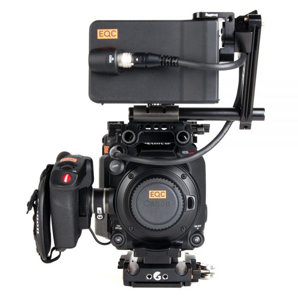 Canon EOS C300 Mark III Cine-Kamera mit Super-35-Dual-Gain-Sensor und 16 Blendenstufen Dynamik.