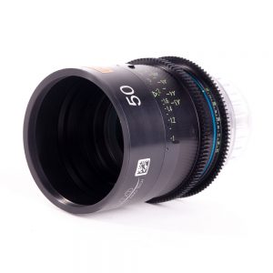 Celere HS 50mm T1.5, ein manuelles Cine-Objektiv mit PL- oder EF-Mount und 250-Grad-Fokusdrehwinkel.