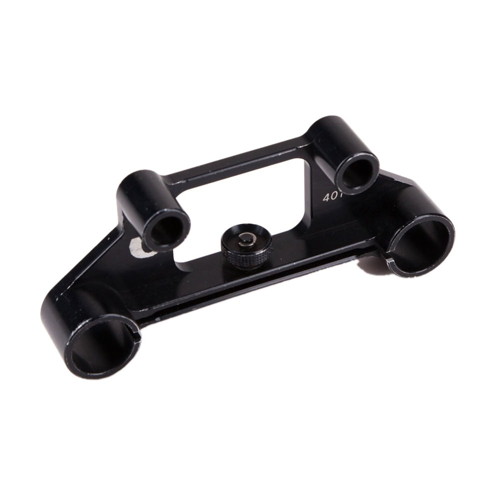 Chrosziel 401-10 Schienenadapter zur Montage von 15-mm-Zubehör an einem 19-mm-Rod-Rig per Schraubbefestigung.