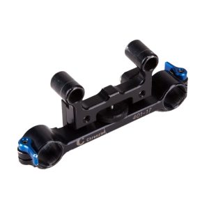 Chrosziel 401-17 Schienenadapter mit horizontal und vertikal justierbaren 15-mm-Aufnahmen für 19-mm-Rod-Rigs.