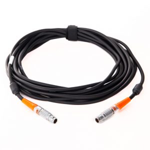 cmotion CBUS Kabel für Objektivsteuerungen mit 10 Metern Länge und Lemo-Steckern beidseitig.