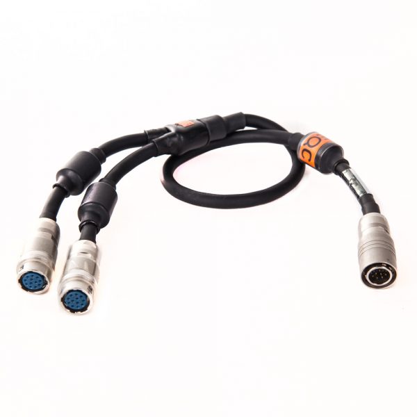 cmotion CEN-1 Analog-Splitterkabel mit Hirose-12-polig-Steckern für Fujinon-Broadcast-Controller.