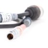 cmotion LPS-6 LBUS-Stromkabel mit Lemo-4-polig- und XLR-4-polig-Stecker, 80 cm lang.