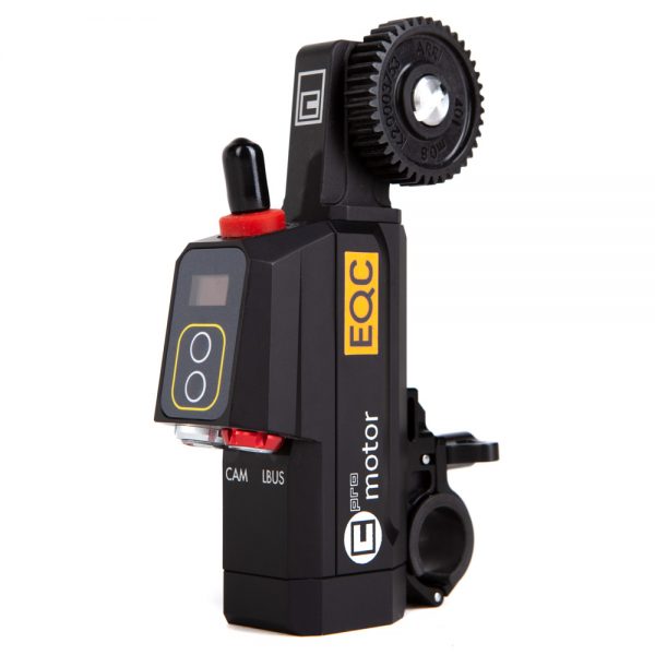cmotion cPRO Funkschärfe mit ergonomischer Handeinheit und kabellosem cPRO-Motor für die Fokussteuerung.