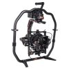Motorisiertes Stabilisierungssystem für schwere Kamerasetups, einsetzbar aus der Hand, an Fahrzeug, Drohne oder Steadicam-Halterung. DJI Ronin 2 Professionelles Gimbal System mit 14 kg Nutzlast, SmoothTrack-Algorithmus und GPS-Unterstützung.