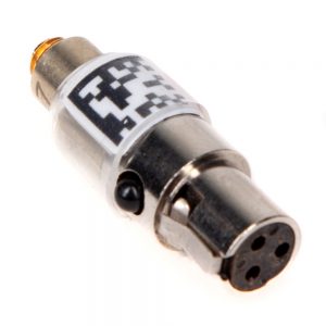 DPA DAD6017 ist ein passiver MicroDot-Adapter zum Anschluss von DPA-Mikrofonen an AKG-PT- und Samson-UT1L-Sender.