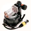 Fokussierbares Dedolight-Set mit sechs 150-W-Spots, Regelbereich 20:1 und Doppellinsen-Optik für präzise, saubere Lichtführung. Dedolight 150W/24V Ultimatives Set mit fokussierbaren Spots und Regelbereich 20:1 von Spot bis Flut.