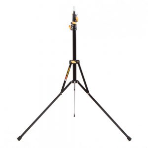 Dedolight DST Lichtstativ, 5-teilig, Höhe 50 bis 230 cm, mit 16-mm-Zapfen für kompakte Leuchten.