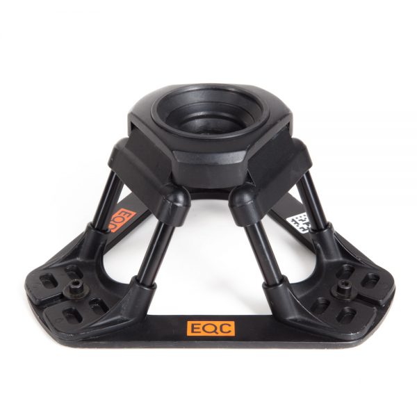E-Image EI-7500 ist ein Hi-Hat-Stativ für bodennahe Aufnahmen mit Schale für 75- und 100-mm-Kugelköpfe.