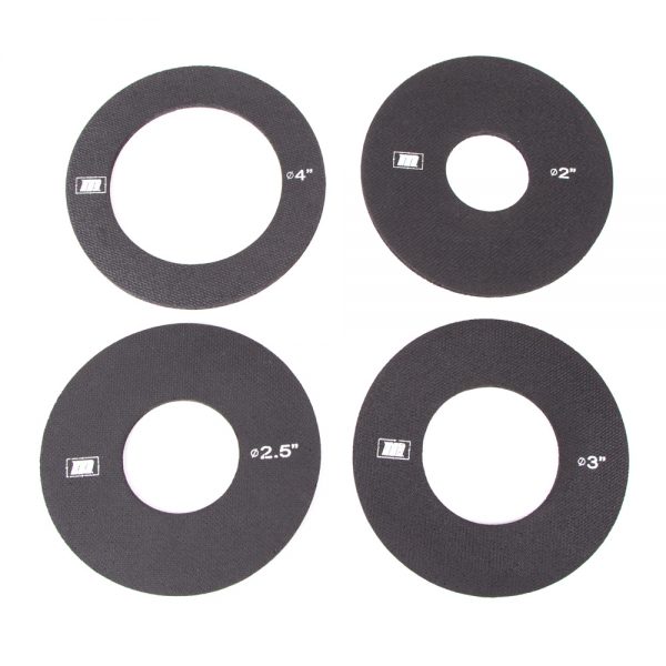 Redrock MicroMatteBox Donut-Ringe in verschiedenen Durchmessern zur Anpassung an Objektive.