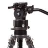 Robustes Stativsystem aus Gitzo-G340-Beinen und Manfrotto-136-Kopf für schwere Foto- und Videokameras. Gitzo G340 Stativbeine mit Manfrotto 136 Videokopf bilden eine stabile Basis für schwere Kameras.